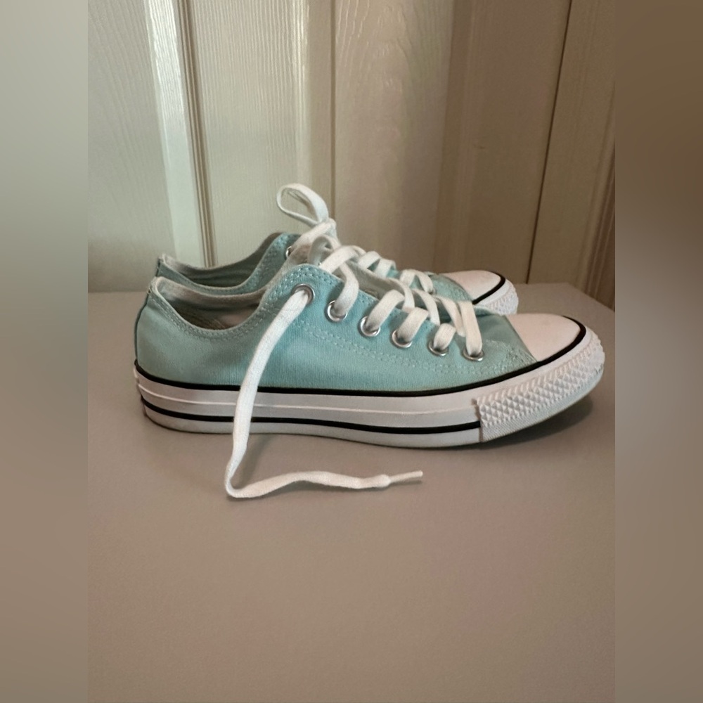 Tiffany Blue Converse - Picture 6 of 12